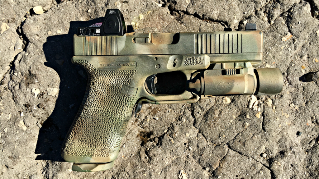 How to paint your pistol with Aervoe paint | Kit Badger
