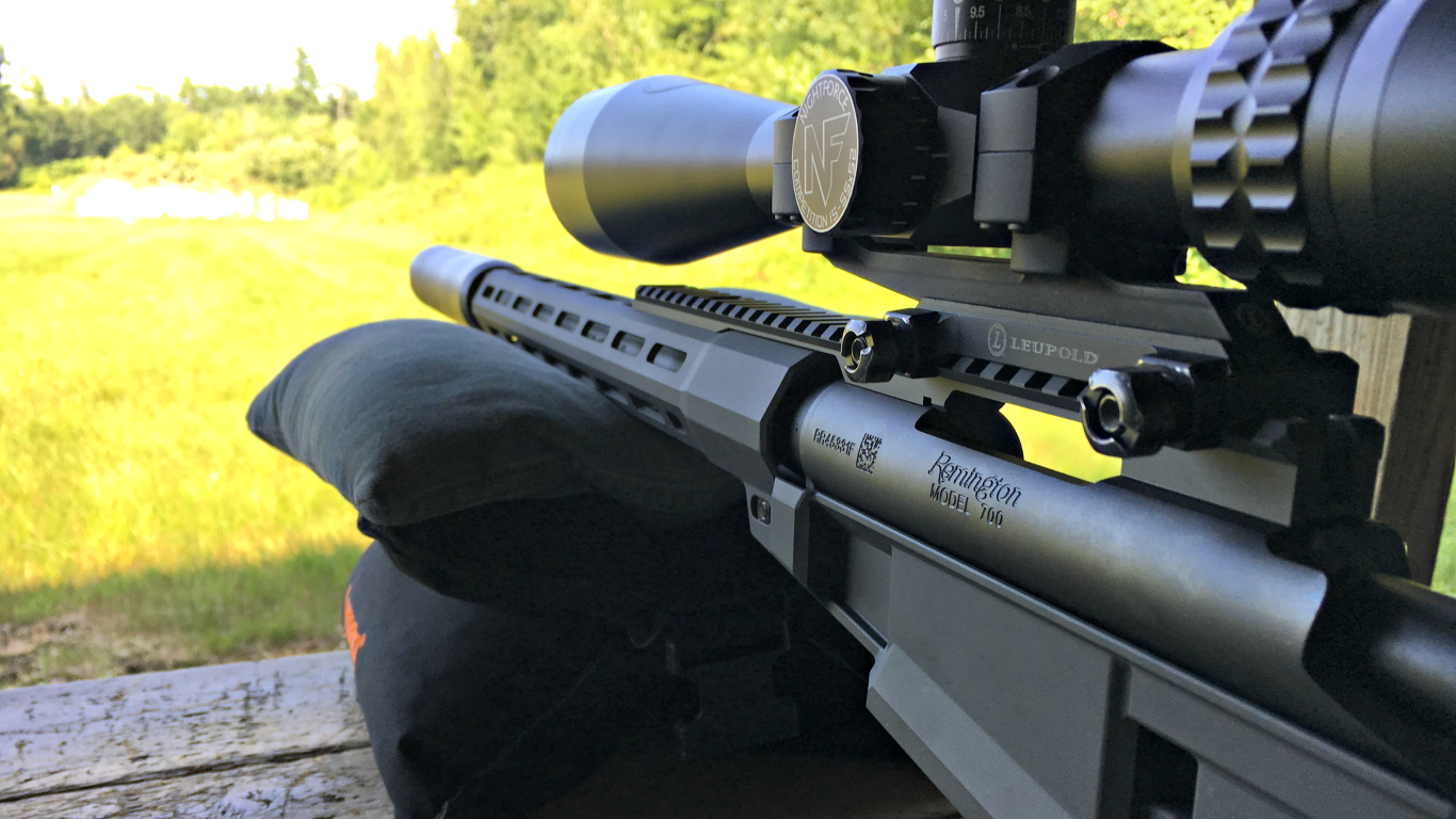 Q's Side Chick Chassis & a used Remington 700 Part 2 Kit Badger