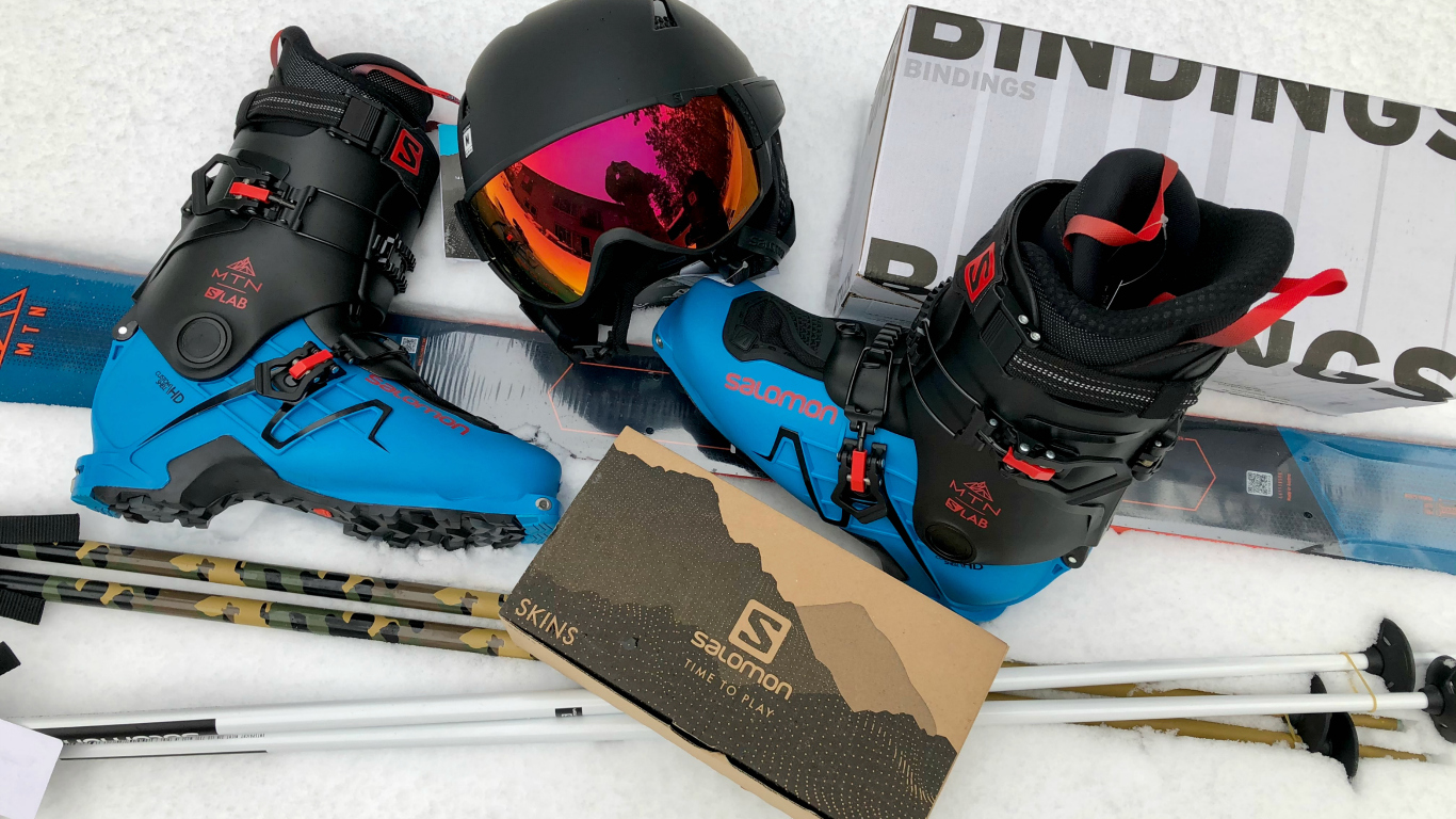 New Gear Salomon Alpine Touring Setup Kit Badger